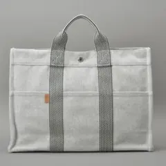 衣替えセール HERMES エルメス ニューフールトゥー M キャンバストート 