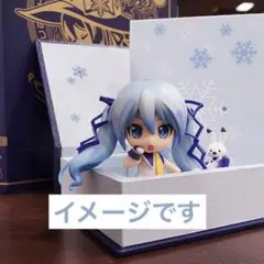 ねんどろいど 初音ミク 雪ミク Magical Snow 箱 台座