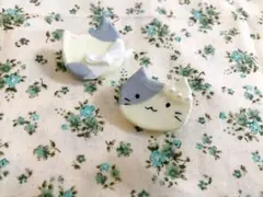 おめかし猫ちゃんブローチセット