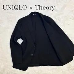 ユニクロTheory感動ジャケット黒Mストレッチ軽量速乾