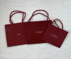 Cartier ショップ袋 3枚セットのサムネイル