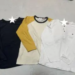 ZARAキッズ男の子長袖Tシャツ3枚☆110