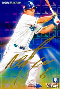 平田良介選手 直筆サインカード ルーキーカード 中日ドラゴンズ 平田良介選手 直筆サインカード ルーキーカード 中日ドラゴンズ