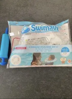 Swimava 首リング ペンギン柄 レギュラーサイズ スイマーバ