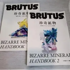 BRUTUS/珍奇鉱物(地球が描く、至高の芸術/世界のファインミネラル大集結)