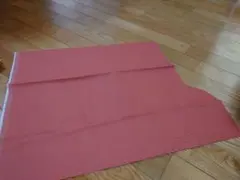 オレンジ色デニム生地