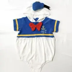 新品 ベビー ドナルドダック ロンパース 着ぐるみ 70〜80