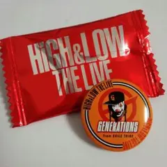 HIGH&LOW THE LIVE☆GENERATIONS☆缶バッジ