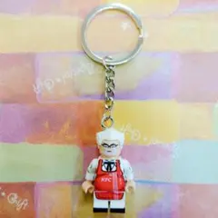 ケンタッキー★カーネルサンダース★ブロックキーホルダー★アメキャラのサムネイル