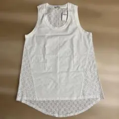 未使用品　GAP ホワイトノースリーブトップス