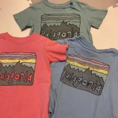 【3セット】パタゴニア ベビー Tシャツ