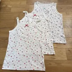 combimini女の子下着120cm3枚セット いちごブルーベリー柄