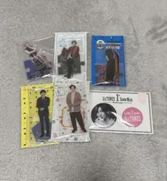 SixTONES 京本大我 アクスタセット 缶バッジ