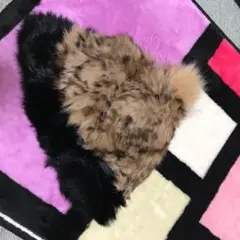 リアルファー ヒョウ柄