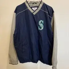 MLB シアトルマリナーズ　長袖　M ネイビー　ヤ14