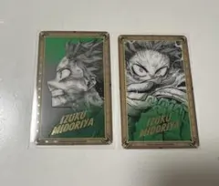 僕のヒーローアカデミア原画展 クリアカード 緑谷出久