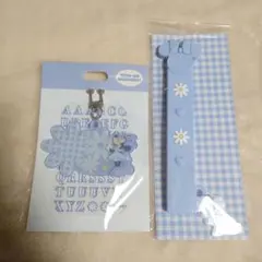 ディズニー　ミニーマウス　キーチェーン&うちわグリップ