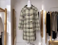 BURBERRY LONDON ダッフルコート チェック柄 ロングコート