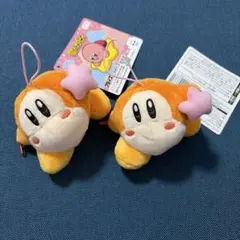 星のカービィ おそろいポーズなマスコット ワドルディ ピンク 2点セット