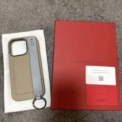 BONAVENTURA iPhone16Pro用ケース キーホルダー付き
