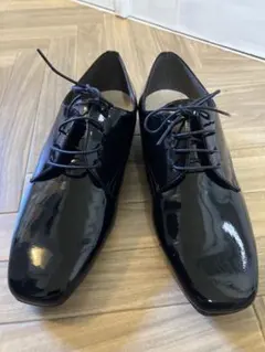 Repetto レペット zizi エナメル レースアップシューズ 黒 37 - メルカリ