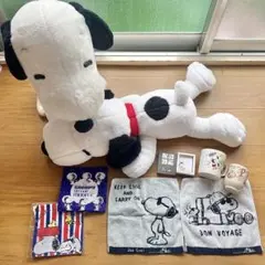 スヌーピー ぬいぐるみ・タオル・マグカップセット