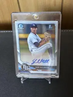 SHANE McCLANAHAN 1st bowman auto topps