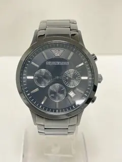T312 美品 EMPORIO ARMANI クロノグラフ 腕時計