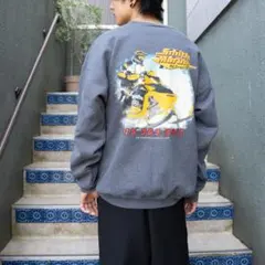 USA VINTAGE アメリカ古着バックプリントデザインスウェット