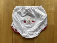 ミキハウス ベビーブルマ ウサギ さくらんぼ　70-90のサムネイル
