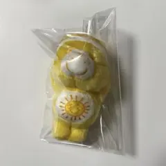 ケアベア　すやすやマスコット　ファンシャインベア 黄色