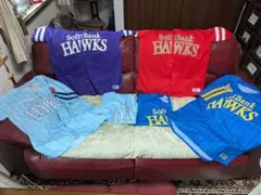 SoftBank HAWKS 鷹の祭典ユニフォーム6枚＋おまけセット