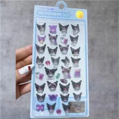 クロミ3Dステッカー　デザインステッカー