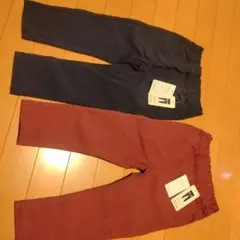 ♡西松屋♡ストレッチ長ズボン 100cm 2色セット
