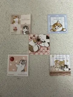 mofusand わっふれーむ シール5枚セット