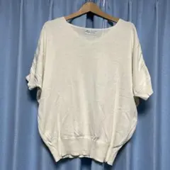 ドルマンスリーブ ニット