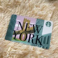 NY限定スタバカード　スターバックス　ニューヨーク　アメリカ
