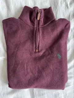 【お値下げ】Ralph Laurenラルフローレンハーフジップパーカー