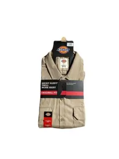 Dickies Lサイズ ショートスリーブワークシャツ