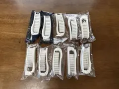 ヘアブラシ 折りたたみ 白 コーム ホテル アメニティ 10個セット