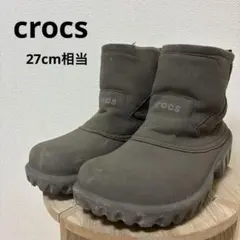 crocs クロックス アンブラー チャコールグレー スノーブーツ 27cm
