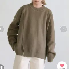 select MOCA セレクトモカ フロントデザインニット