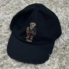 ポロラルフローレン　キャップ　ポロベア　ネイビー