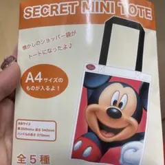 ディズニーストア シークレットミニトート ドナルド