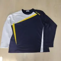 YONEX 長袖シャツ M ネイビー