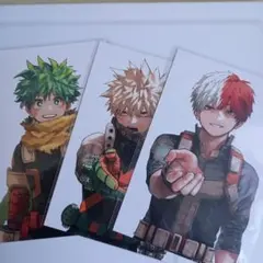 ヒーローアカデミア イラストカードセット