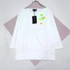 ブオナジョルナータ ネオンステッチ 七分袖カットソー(F) ドロップショルダーのサムネイル