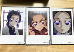 鬼滅の刃 柱カフェ チェキ風ブロマイド 胡蝶 しのぶ 3枚セット