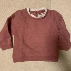 BONTON レース付きトレーナー