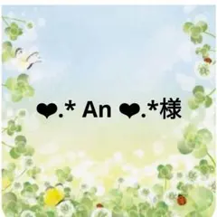 ❤︎.* An ❤︎.*様確認用です♪⑤ - メルカリ